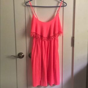 Xhilaration Hot Pink Sundress